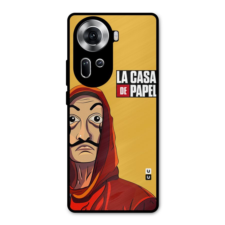 Money Heist La Casa De Papel Metal Back Case for Oppo Reno11 5G