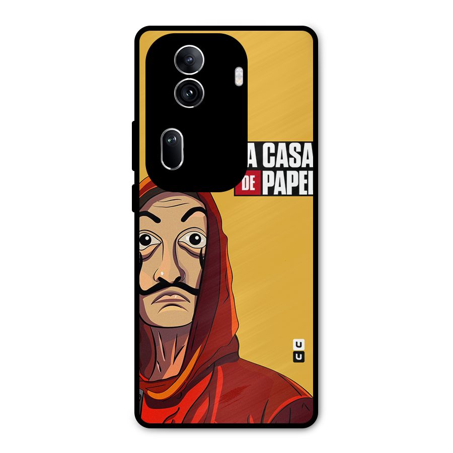 Money Heist La Casa De Papel Metal Back Case for Oppo Reno11 Pro 5G