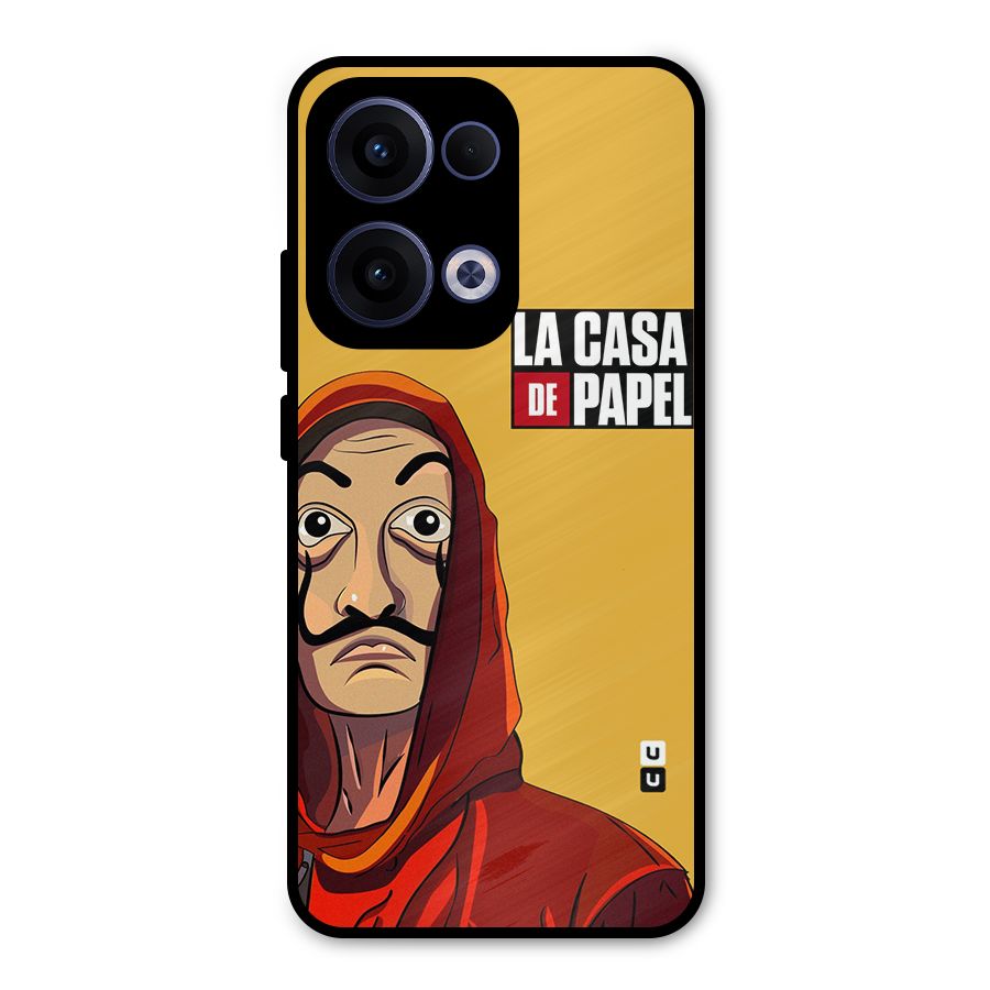 Money Heist La Casa De Papel Metal Back Case for Oppo Reno13