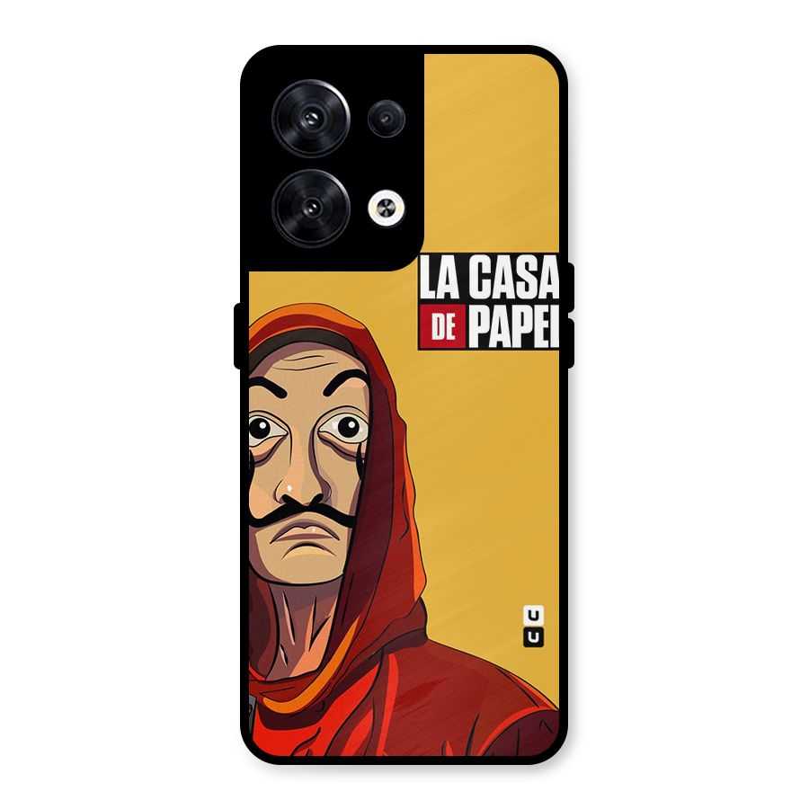 Money Heist La Casa De Papel Metal Back Case for Oppo Reno8 5G