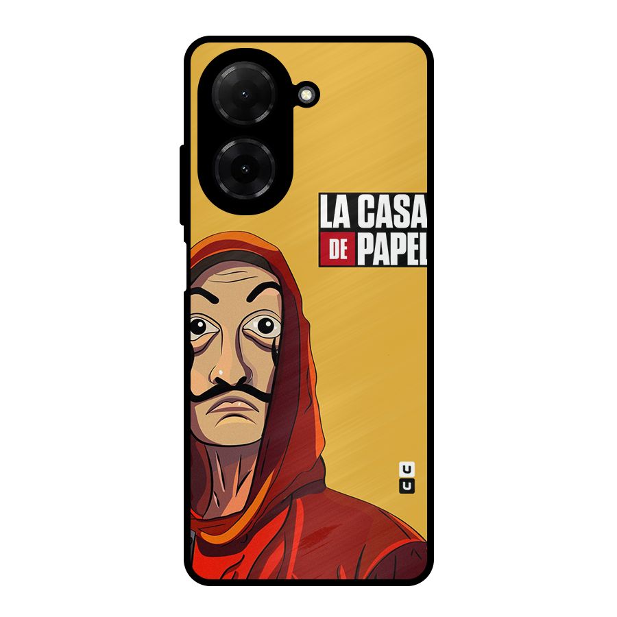 Money Heist La Casa De Papel Metal Back Case for Poco C71