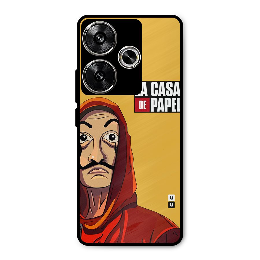 Money Heist La Casa De Papel Metal Back Case for Poco F6