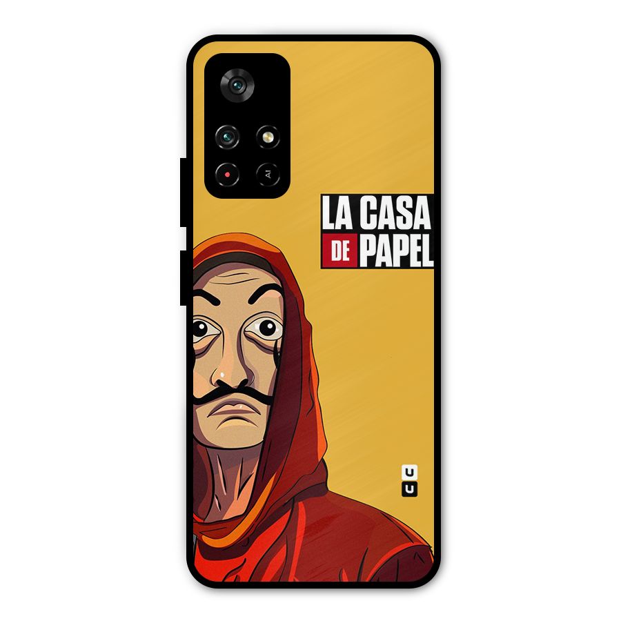 Money Heist La Casa De Papel Metal Back Case for Poco M4 Pro 5G