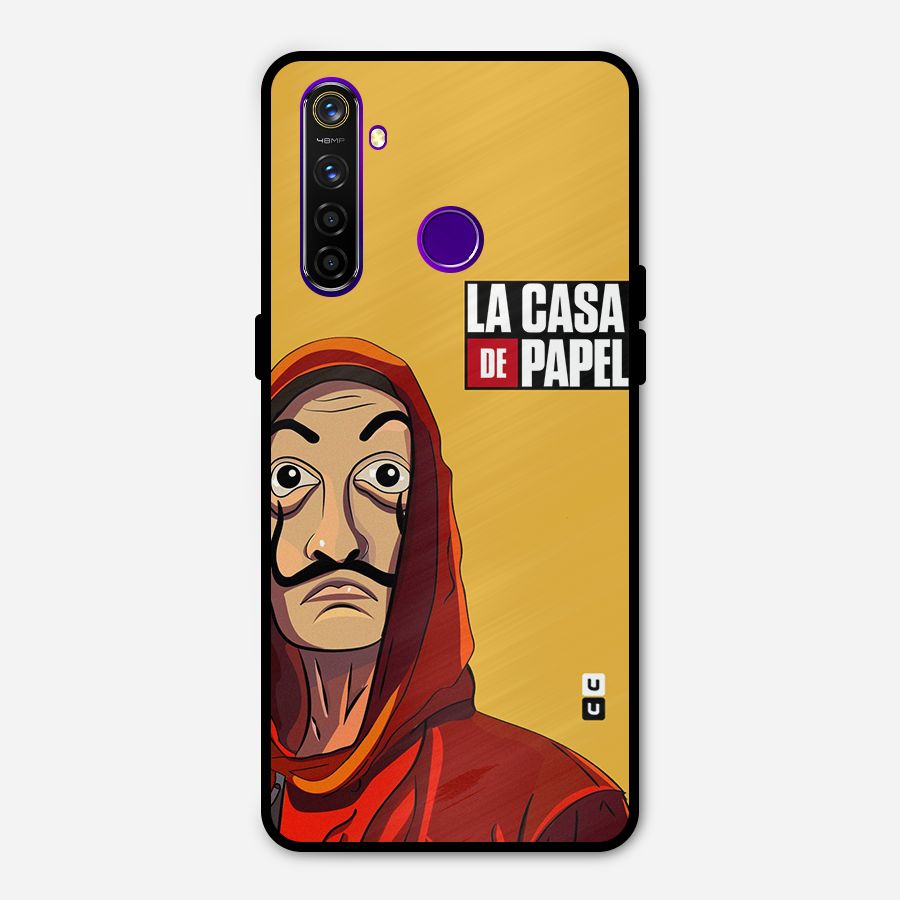 Money Heist La Casa De Papel Metal Back Case for Realme 5 Pro