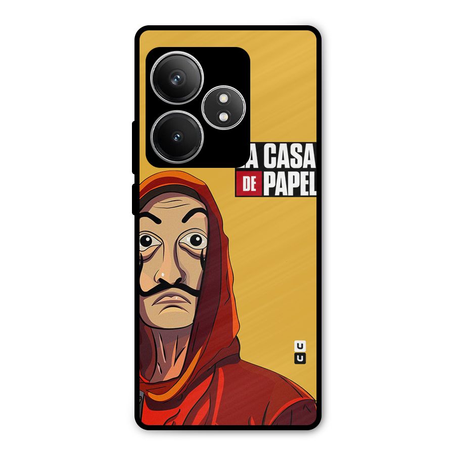 Money Heist La Casa De Papel Metal Back Case for Realme GT 6T
