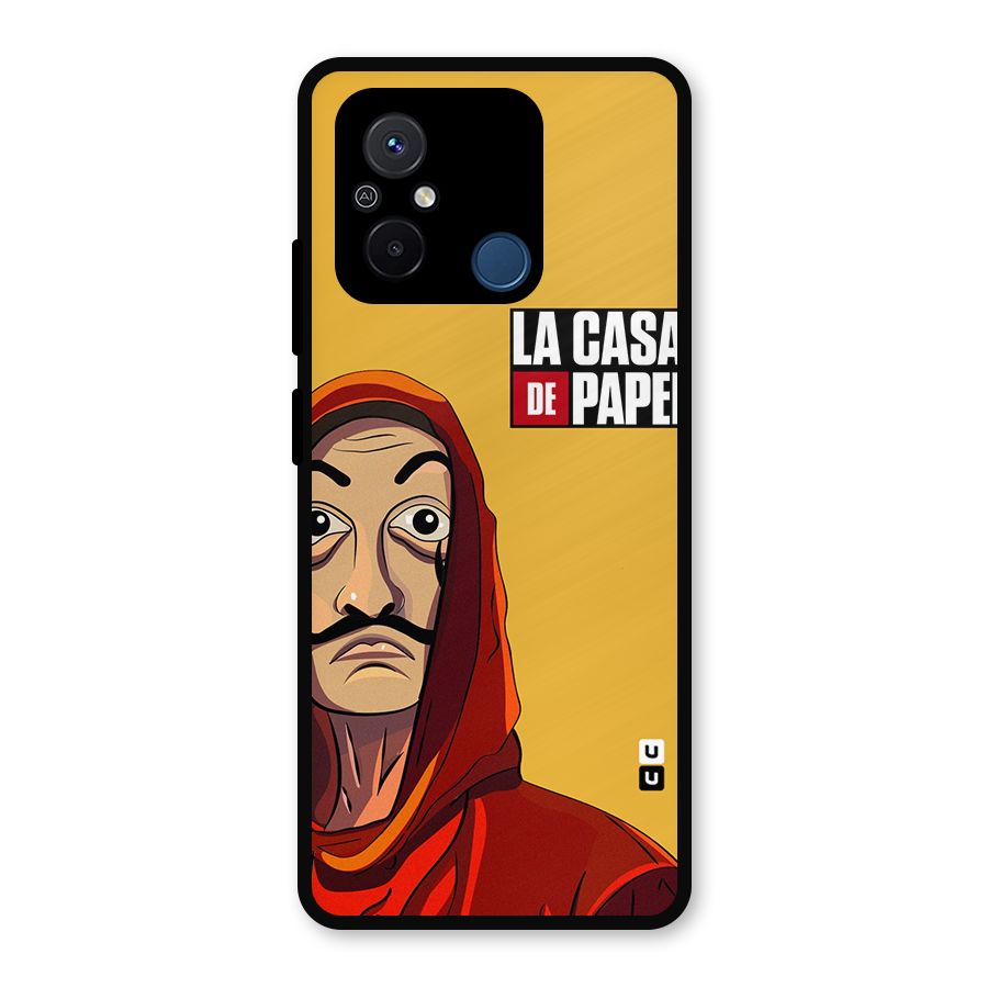 Money Heist La Casa De Papel Metal Back Case for Redmi 12C