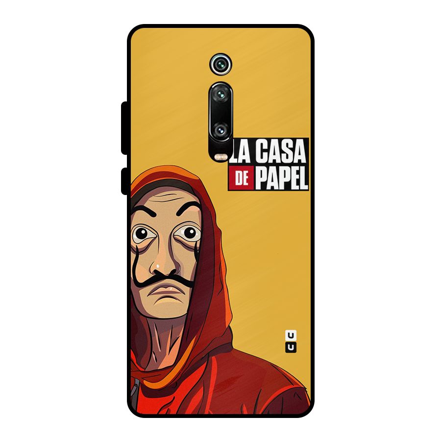 Money Heist La Casa De Papel Metal Back Case for Redmi K20 Pro