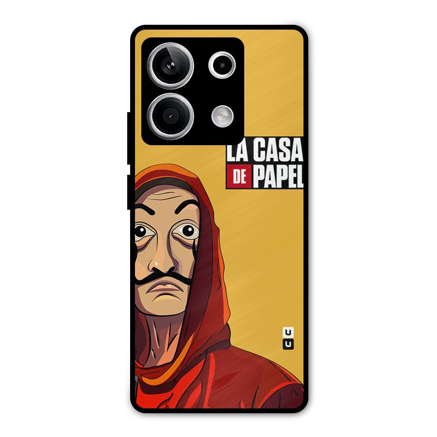 Money Heist La Casa De Papel Metal Back Case for Redmi Note 13 5G