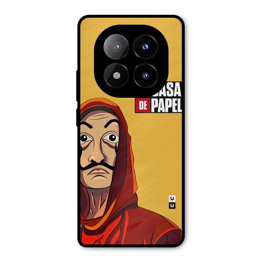 Money Heist La Casa De Papel Metal Back Case for Redmi Note 14 Pro Plus 5G