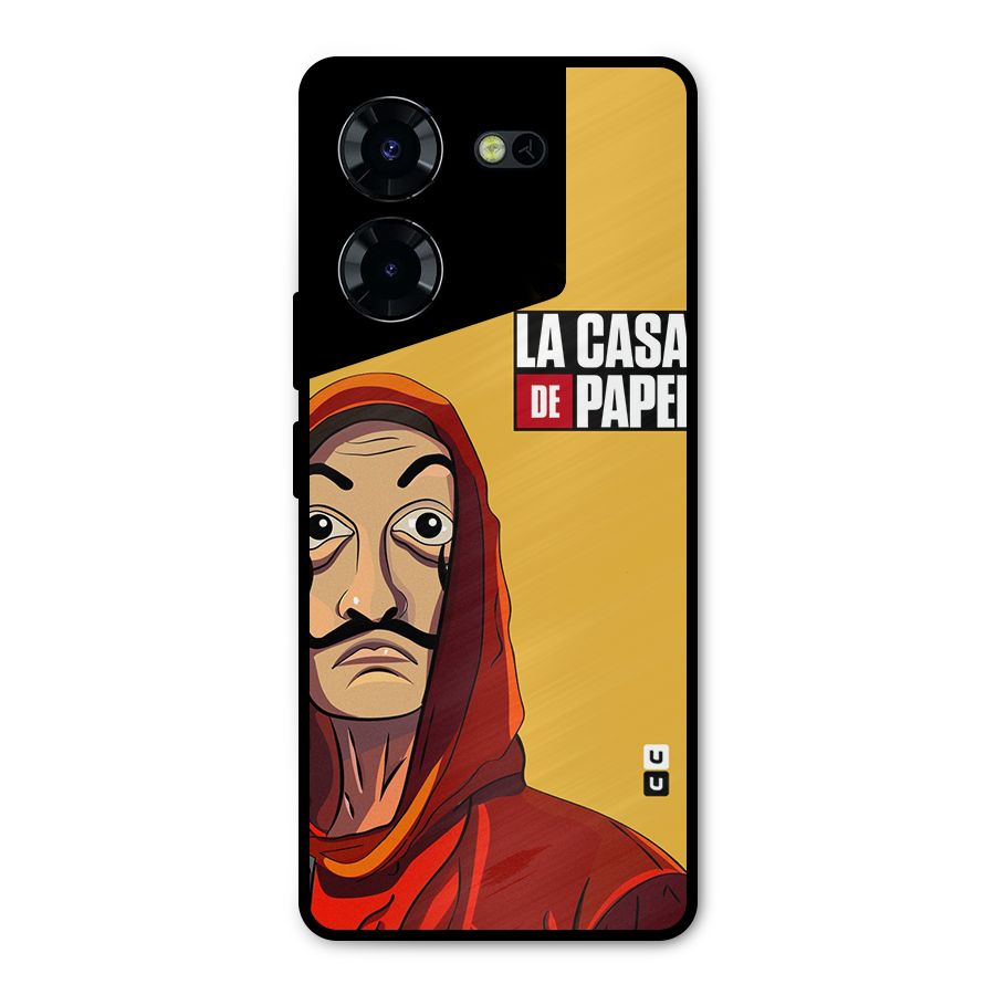 Money Heist La Casa De Papel Metal Back Case for Tecno Pova 5 Pro 5G