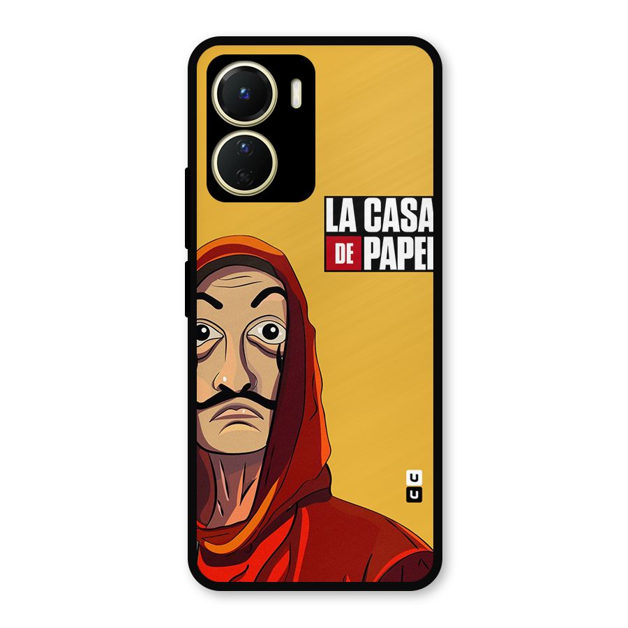 Money Heist La Casa De Papel Metal Back Case for Vivo T2x