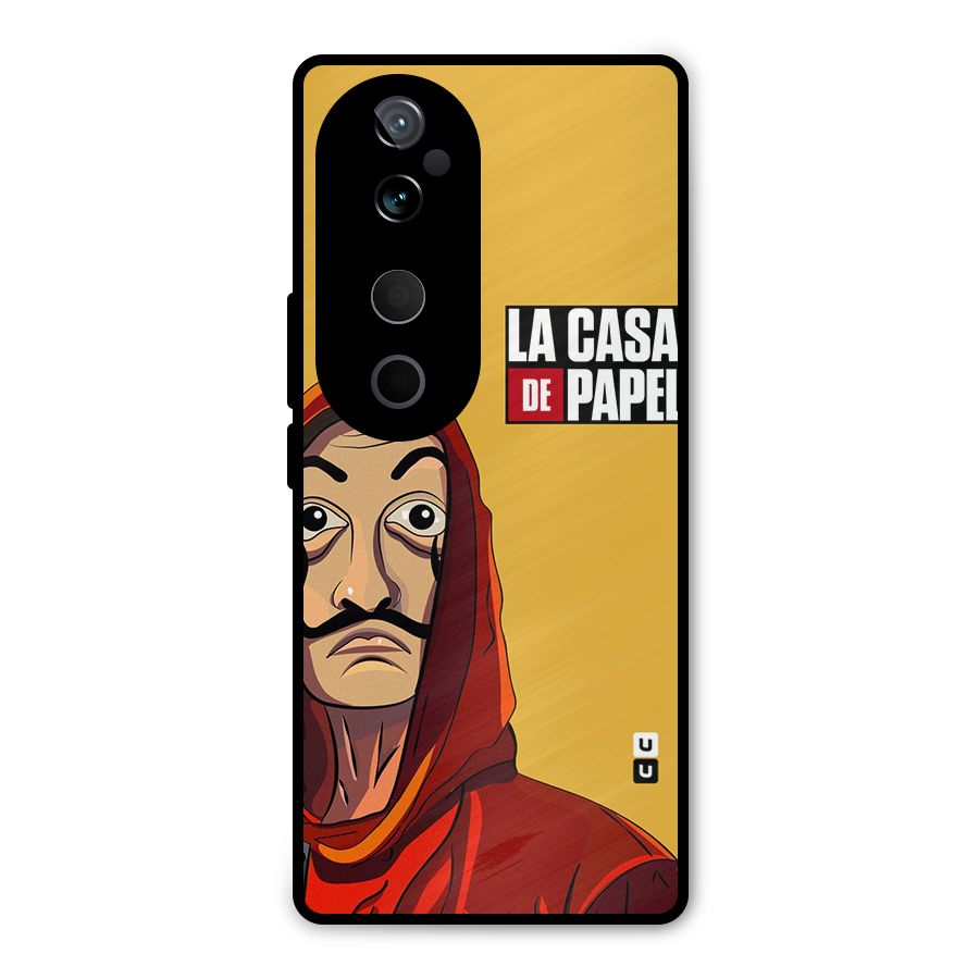 Money Heist La Casa De Papel Metal Back Case for Vivo T3 Ultra