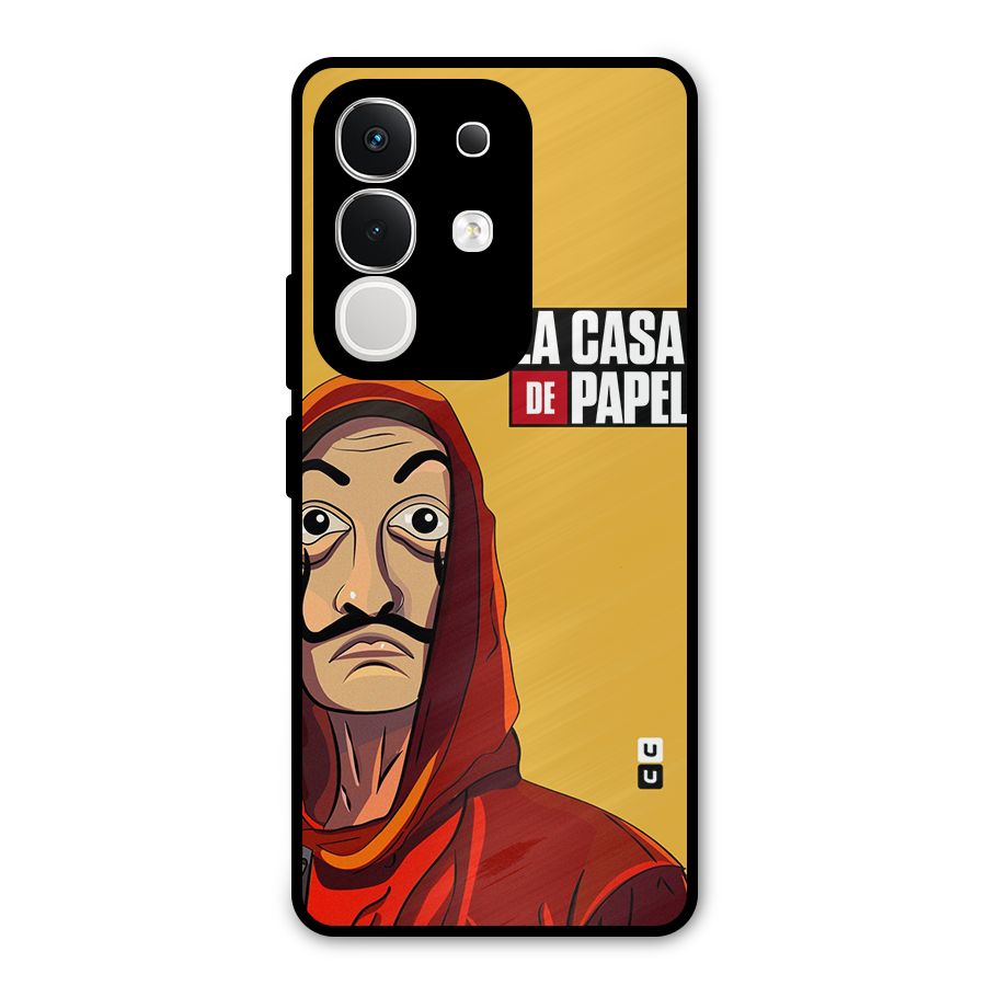 Money Heist La Casa De Papel Metal Back Case for Vivo T4x