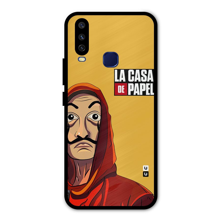 Money Heist La Casa De Papel Metal Back Case for Vivo U10