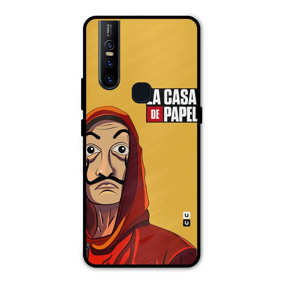 Money Heist La Casa De Papel Metal Back Case for Vivo V15