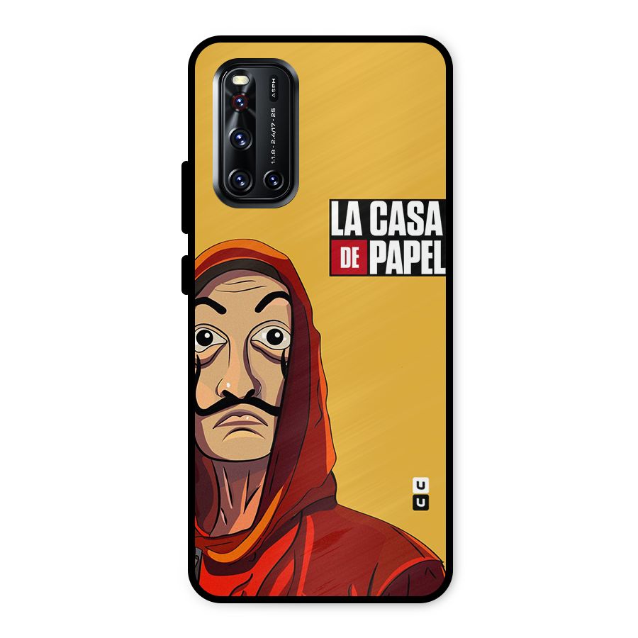 Money Heist La Casa De Papel Metal Back Case for Vivo V19