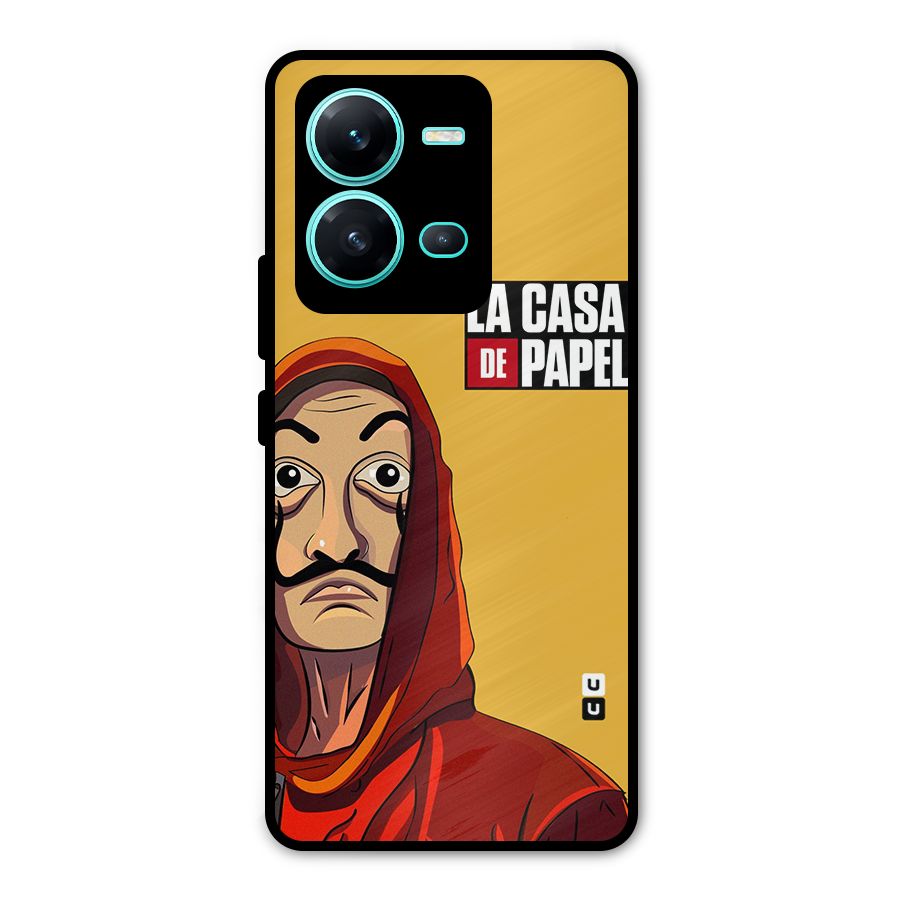 Money Heist La Casa De Papel Metal Back Case for Vivo V25