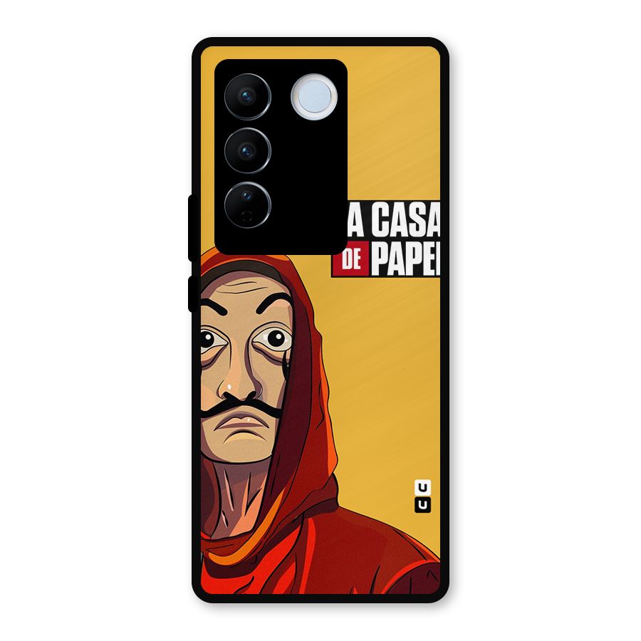 Money Heist La Casa De Papel Metal Back Case for Vivo V27