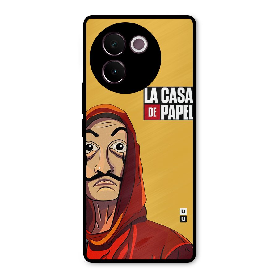 Money Heist La Casa De Papel Metal Back Case for Vivo V30e