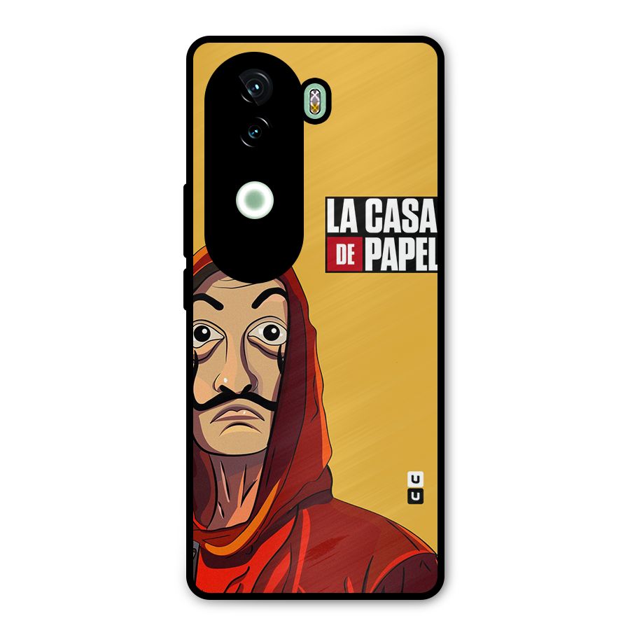 Money Heist La Casa De Papel Metal Back Case for Vivo V40e