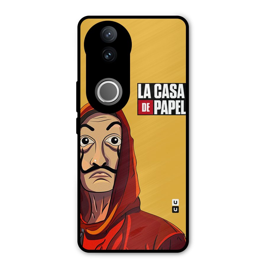 Money Heist La Casa De Papel Metal Back Case for Vivo V50