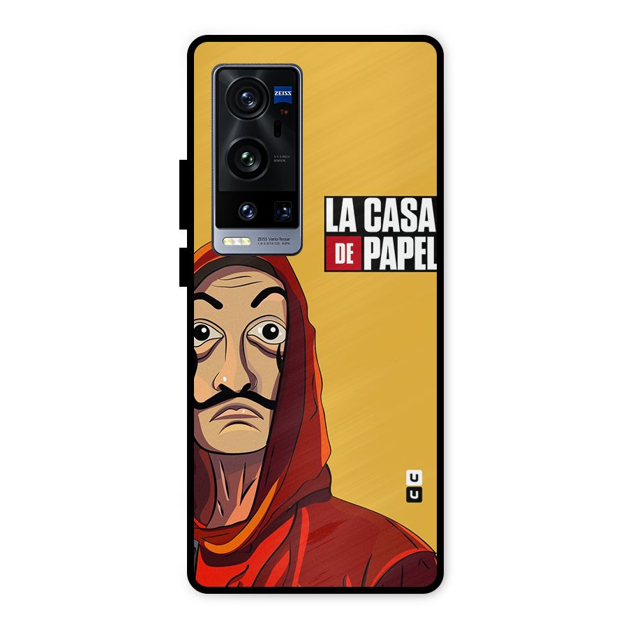 Money Heist La Casa De Papel Metal Back Case for Vivo X60 Pro Plus