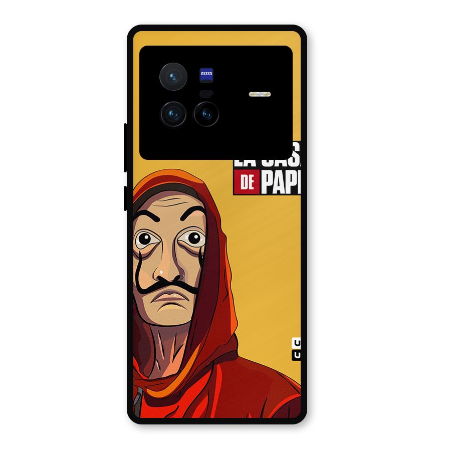 Money Heist La Casa De Papel Metal Back Case for Vivo X80