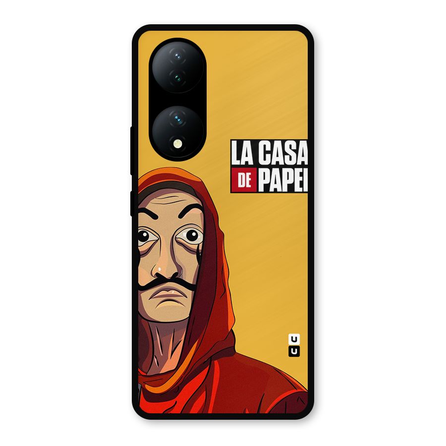 Money Heist La Casa De Papel Metal Back Case for Vivo Y100a
