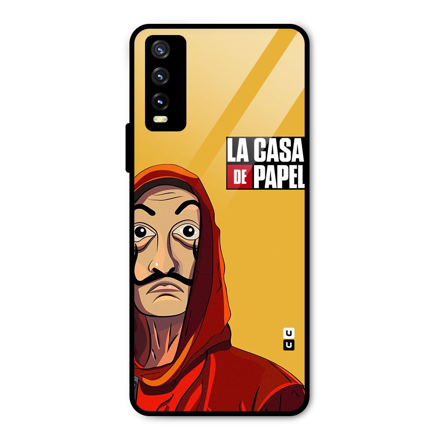 Money Heist La Casa De Papel Metal Back Case for Vivo Y20i