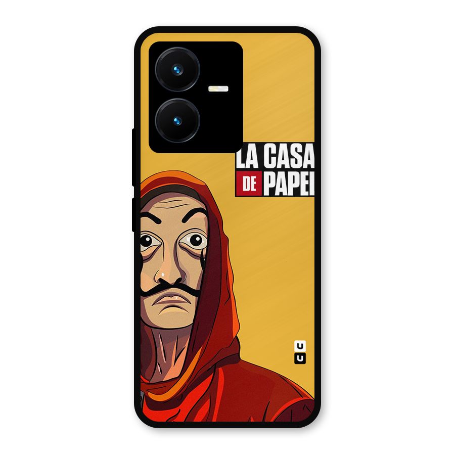 Money Heist La Casa De Papel Metal Back Case for Vivo Y22