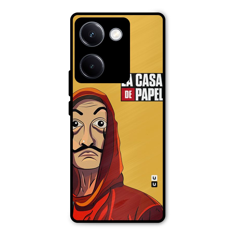 Money Heist La Casa De Papel Metal Back Case for Vivo Y300 Plus