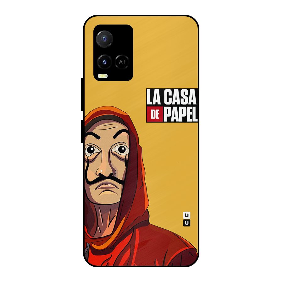 Money Heist La Casa De Papel Metal Back Case for Vivo Y33s