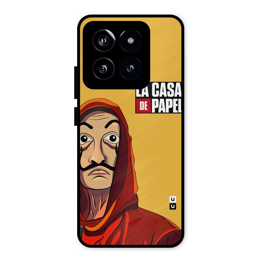 Money Heist La Casa De Papel Metal Back Case for Xiaomi 14