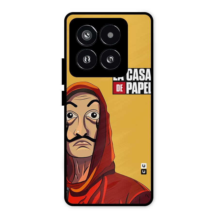 Money Heist La Casa De Papel Metal Back Case for Xiaomi 14 Pro