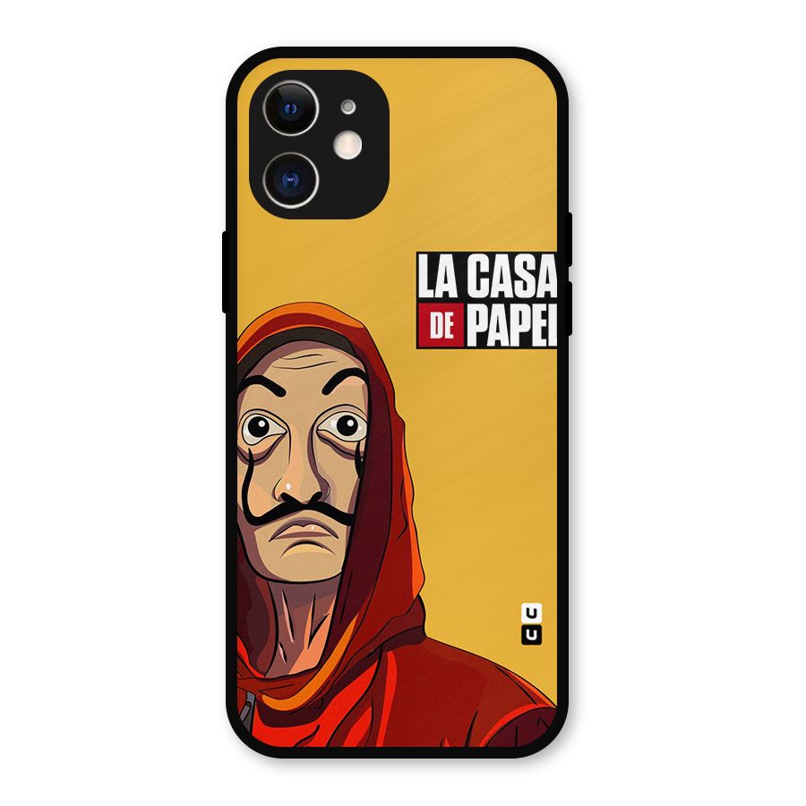 Money Heist La Casa De Papel Metal Back Case for iPhone 12