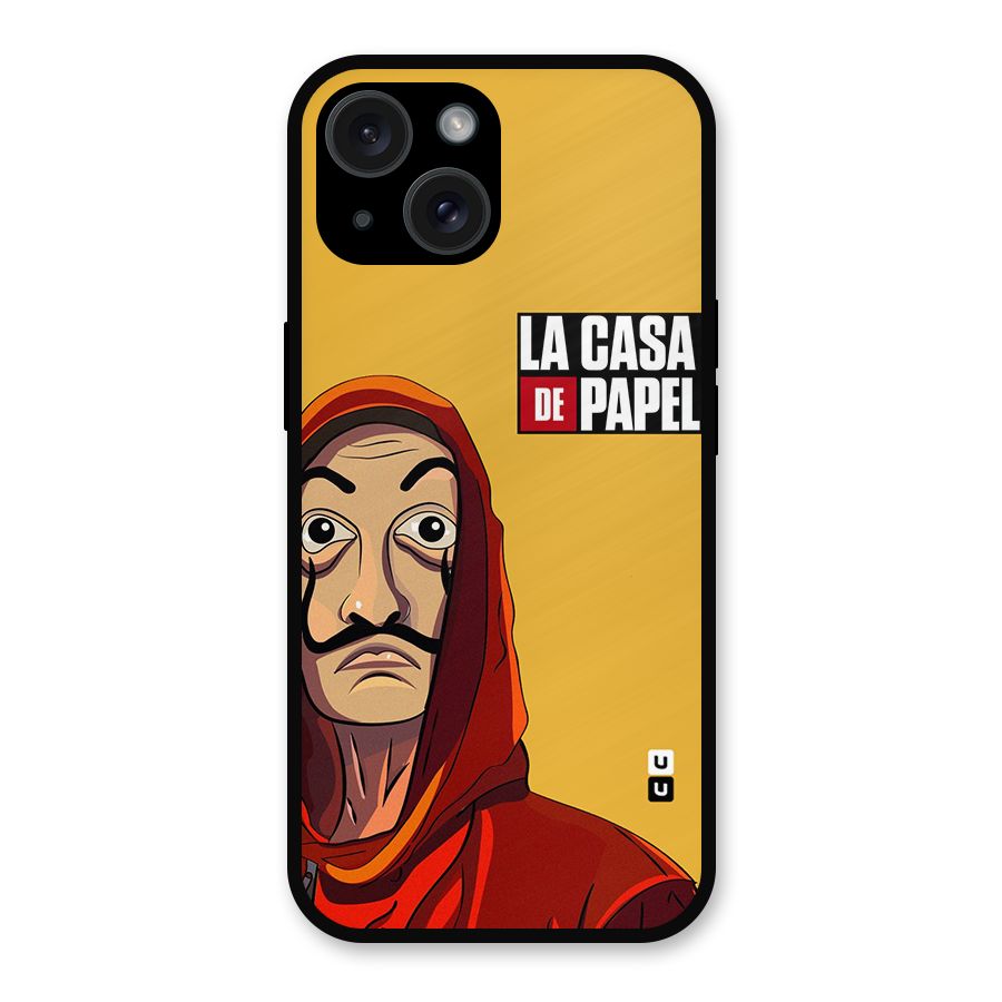 Money Heist La Casa De Papel Metal Back Case for iPhone 15