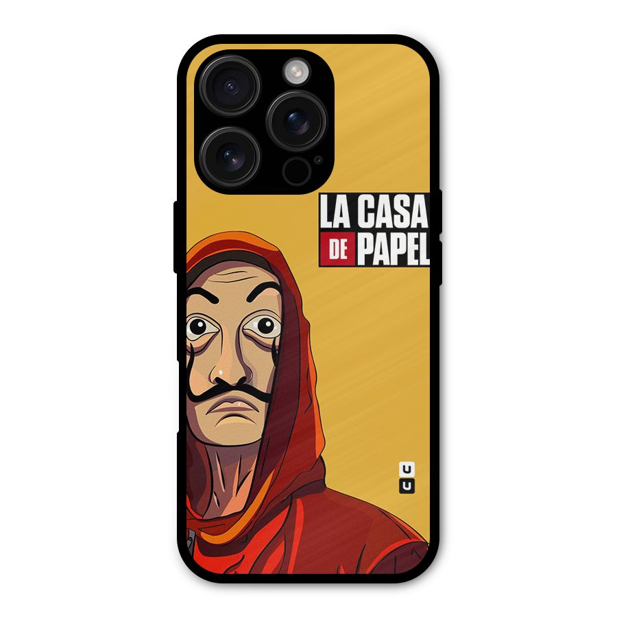 Money Heist La Casa De Papel Metal Back Case for iPhone 16 Pro