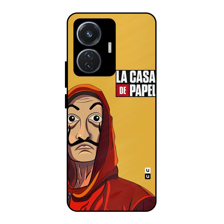 Money Heist La Casa De Papel Metal Back Case for iQOO Z6 44W