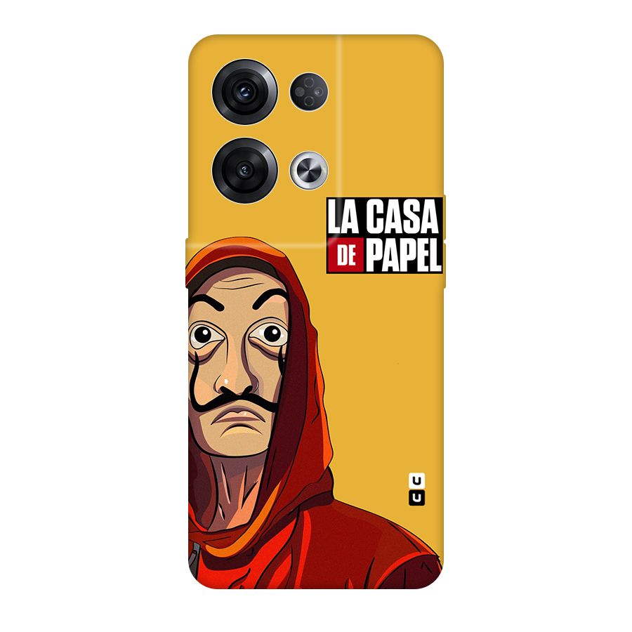 Money Heist La Casa De Papel Original Polycarbonate Back Case for Oppo Reno8 Pro 5G