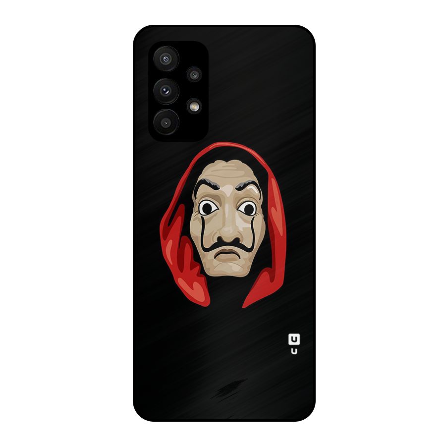 Money Heist Mask Metal Back Case for Galaxy A23