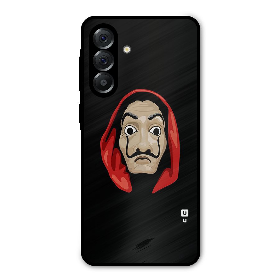 Money Heist Mask Metal Back Case for Galaxy A36