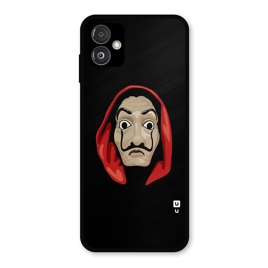 Money Heist Mask Metal Back Case for Galaxy F14