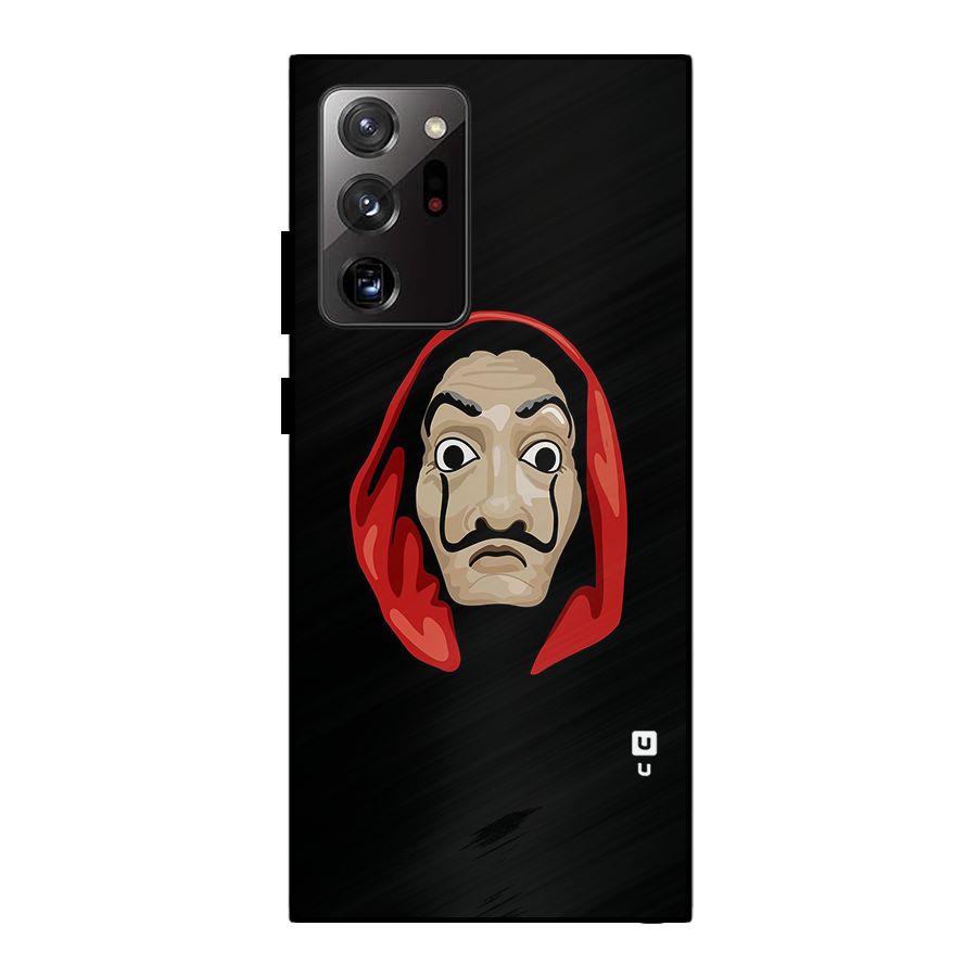 Money Heist Mask Metal Back Case for Galaxy Note 20 Ultra