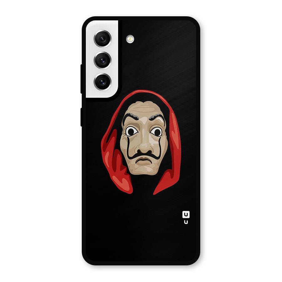 Money Heist Mask Metal Back Case for Galaxy S21 FE 5G