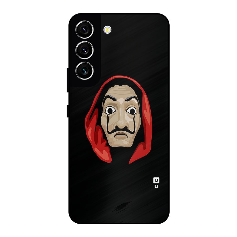 Money Heist Mask Metal Back Case for Galaxy S22 5G
