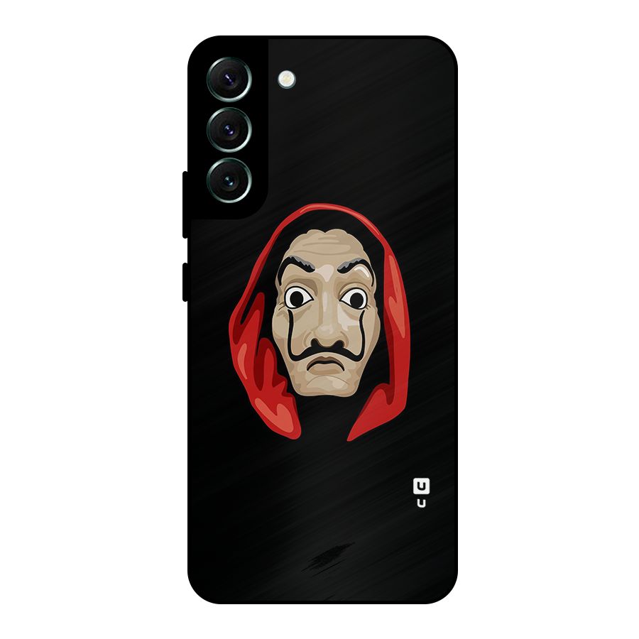 Money Heist Mask Metal Back Case for Galaxy S22 Plus 5G