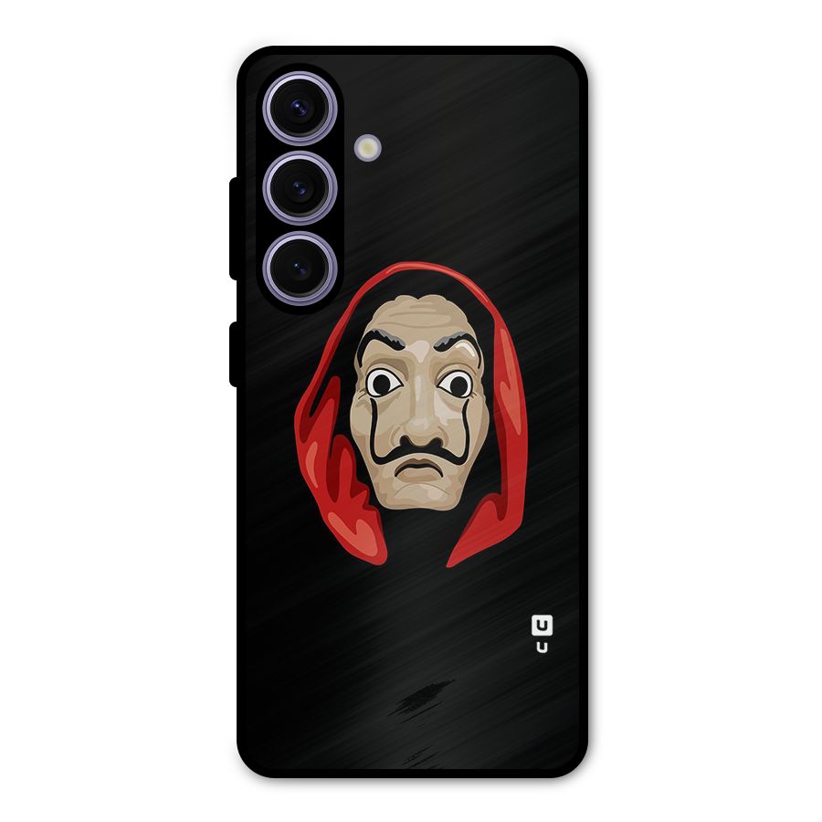Money Heist Mask Metal Back Case for Galaxy S24
