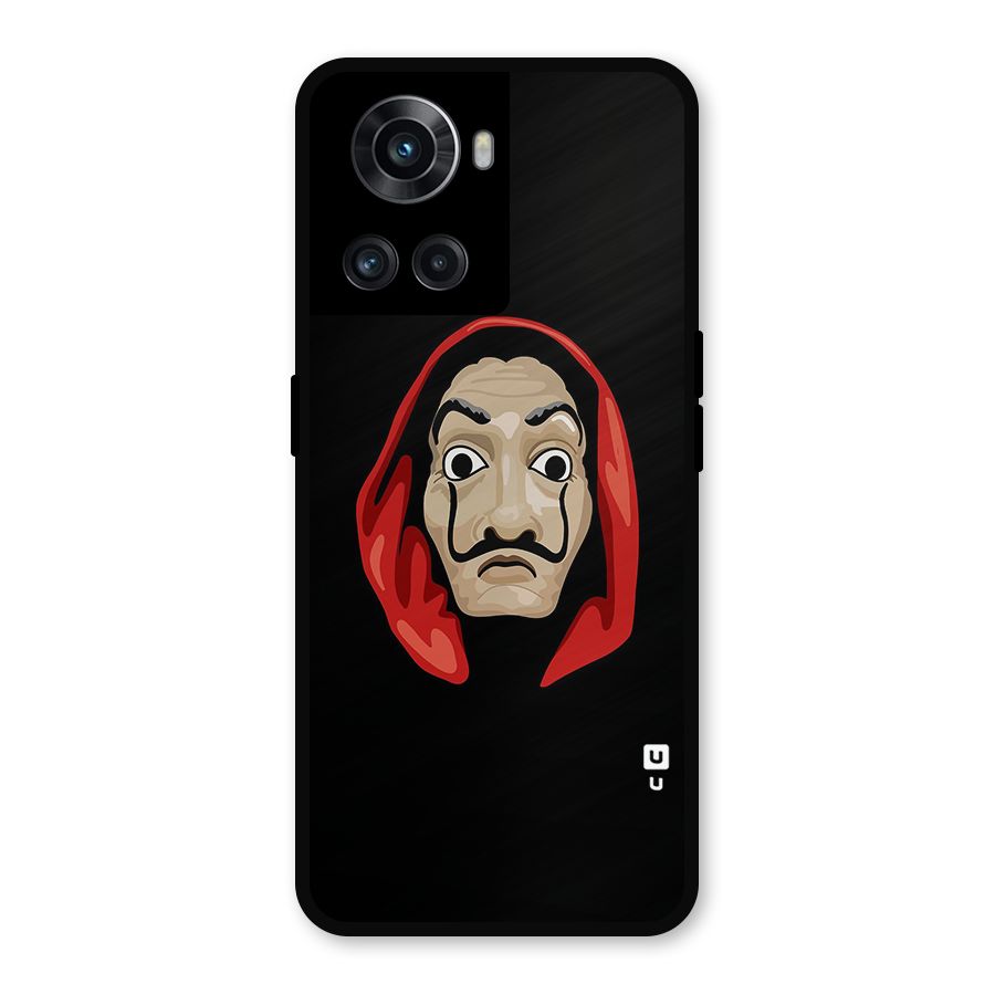 Money Heist Mask Metal Back Case for OnePlus 10R