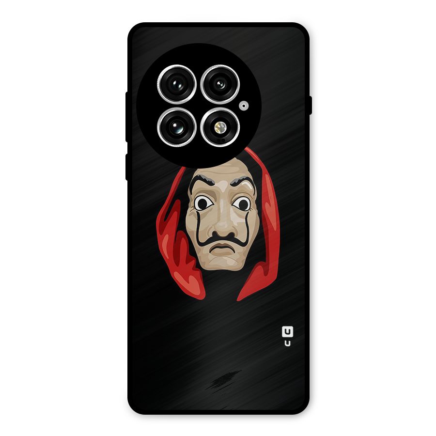 Money Heist Mask Metal Back Case for OnePlus 13