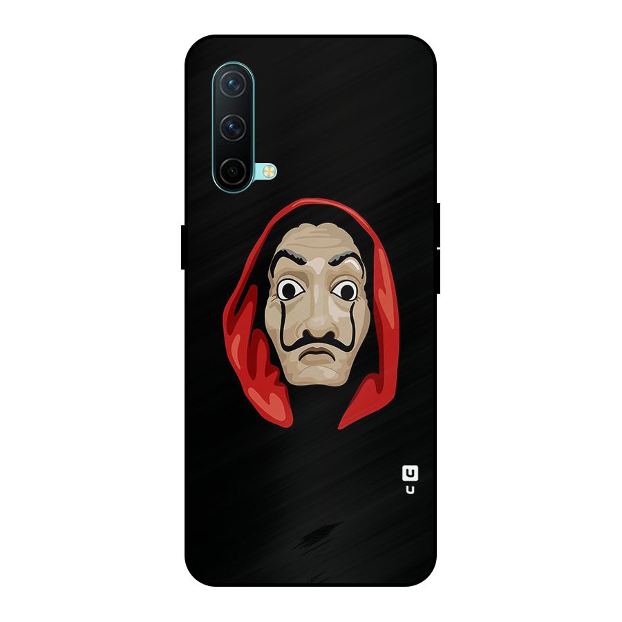 Money Heist Mask Metal Back Case for OnePlus Nord CE 5G